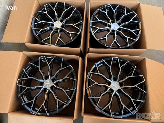 4 бр. чисто нови алуминиеви джанти Monaco 19" 5x114.3 , централен отвор 64.1 , ET40, 8,5J, снимка 10 - Гуми и джанти - 53873058