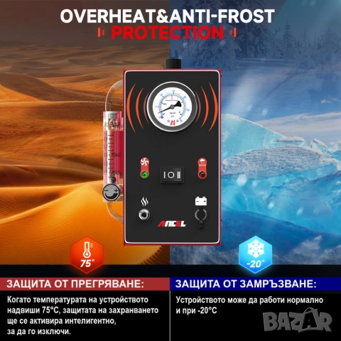 Машина за пушек | Димогенератор за откриване на утечки с дим и въздух, снимка 10 - Сервизни услуги - 41833282