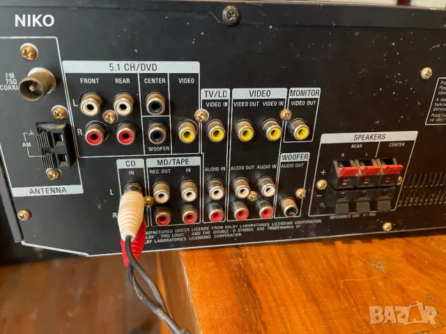 SONY STR-DE335, снимка 8 - Ресийвъри, усилватели, смесителни пултове - 50054041