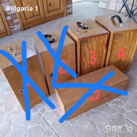 дървени кутии/кутия от микроскоп 