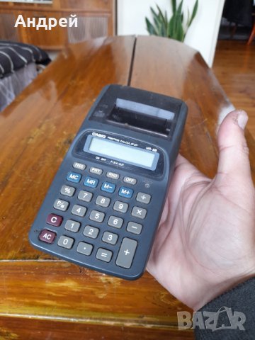 Стар калкулатор Casio HR-8B, снимка 2 - Други ценни предмети - 40822766