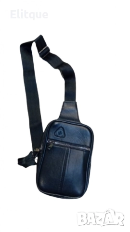 Стилна мъжка чанта от естествена к, снимка 3 - Раници - 52716374