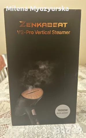 Преносима вертикална гладачна машина с пара Zenkabeat V2-Pro Ironing, снимка 3 - Ютии - 55780539