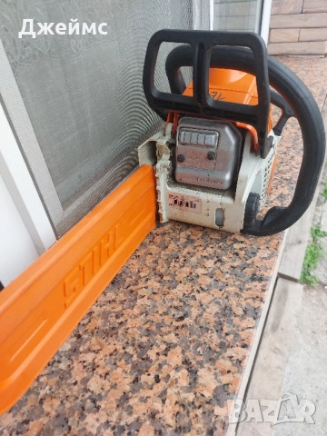 Резачка Stihl MS 170, снимка 5 - Градинска техника - 52621983