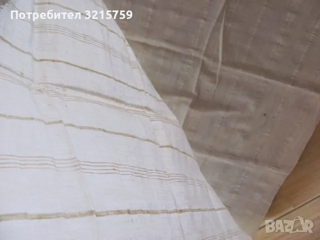 19в. кърпа, ръчно тъкан кенар, дантела,120х40см. /2 броя, снимка 5 - Антикварни и старинни предмети - 50420892