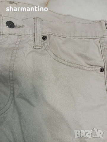 Levis Original памучен панталон 32x34, снимка 4 - Панталони - 53489810