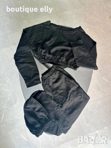 дамски комплект в черно, снимка 3 - Спортни екипи - 51756192