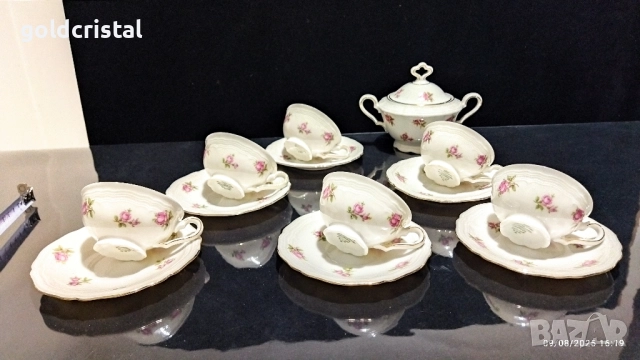 старинен немски порцелан чаши за кафе, снимка 3 - Антикварни и старинни предмети - 34571238