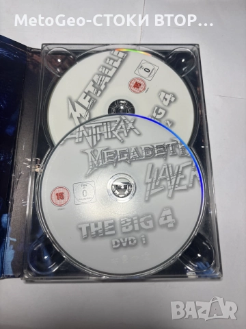 ДисковеMetallica Slayer Megadeth Anthrax sofia Bulgaria, снимка 2 - CD дискове - 55826040
