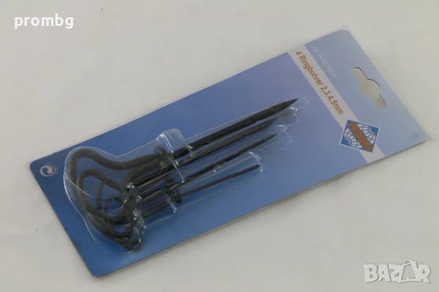 Ръчни свредла, дърводелски шила 4 бр, шило, Германия, снимка 2 - Други инструменти - 50666592