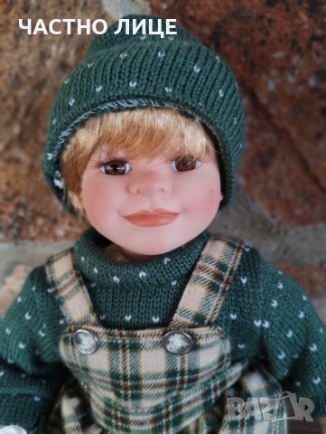 Стара Порцеланова кукла 50см, снимка 16 - Колекции - 44601958