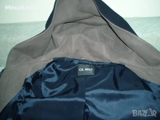 Страхотно палто Gil Brett кашмир и вълна. , снимка 4 - Палта, манта - 48655506