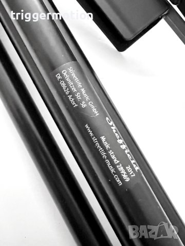 Стойка за ноти Сгъваема Sheffield /Music Stand Streetlite Music GmbH, снимка 6 - Други музикални жанрове - 41588618