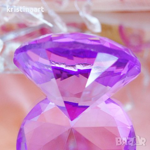 Фън Шуй символ Кристал с формата на диамант 11цвята, снимка 5 - Арт сувенири - 42072619