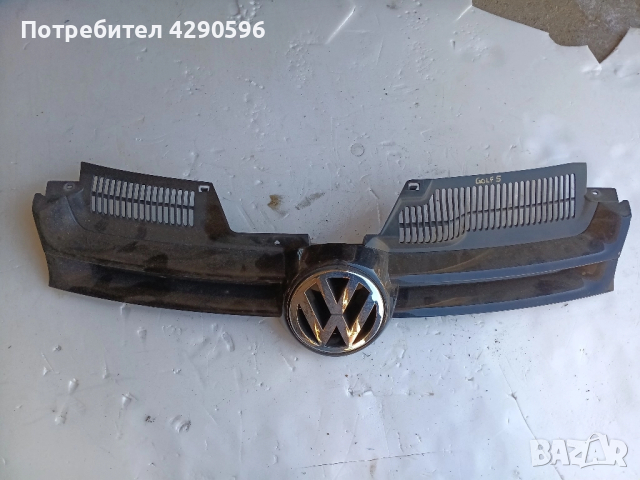 Решетка за VW Golf 5 / Голф 5 черна