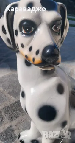 Италианска/Паркетна Фигура Далматинец, снимка 2 - Статуетки - 47653728