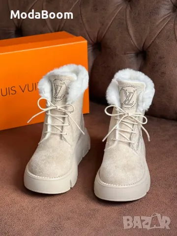 Louis Vuitton дамски зимни боти , снимка 7 - Дамски боти - 48251178