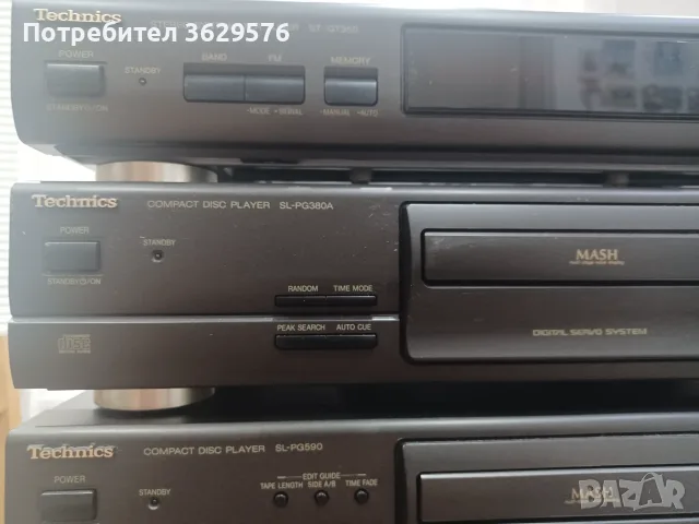 Technics сет !!!, снимка 3 - Ресийвъри, усилватели, смесителни пултове - 55778897