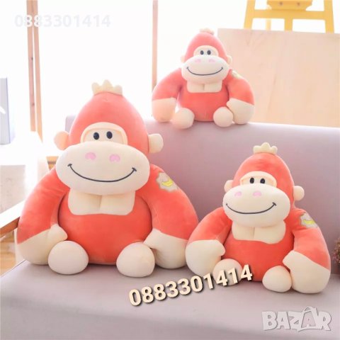 Плюшена маймуна Горила Орангутан играчка , снимка 7 - Плюшени играчки - 41040408