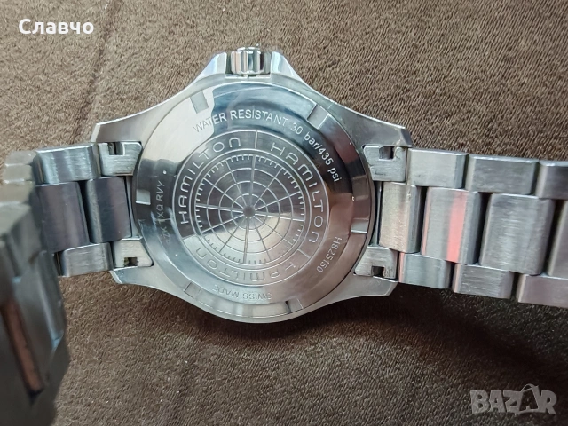 Hamilton Khaki Navy Scuba H82515130, снимка 8 - Мъжки - 53579713