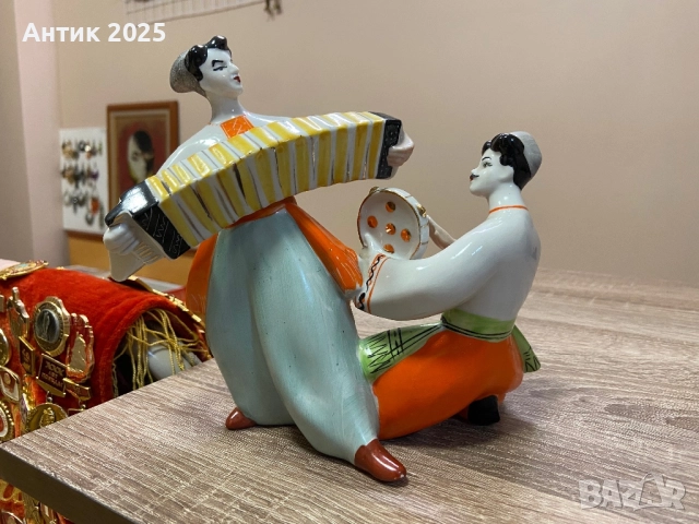 Порцеланова статуетка „Музиканти“ (СССР)