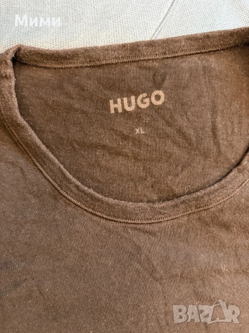 Мъжка тениска hugo, снимка 3 - Тениски - 53493620