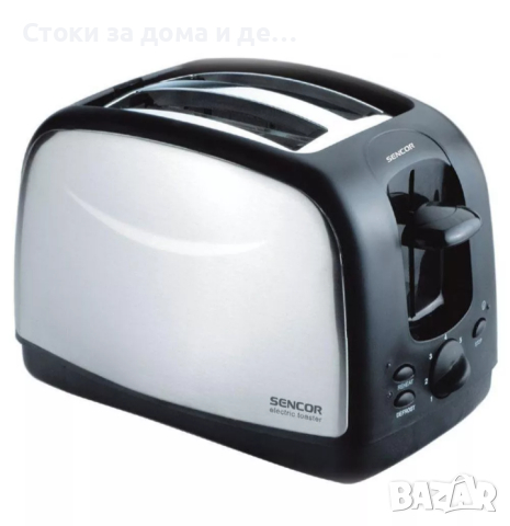 ✨Тостер Sencor STS 2651, 1000W, 7 степени за препичане, Черен/Сив , снимка 1