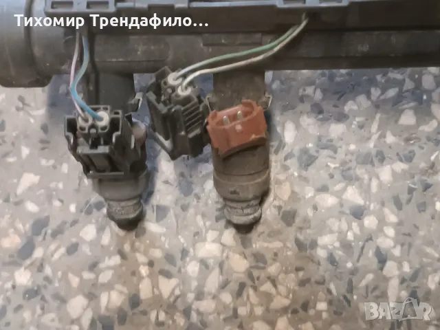 РЕЙКА дюзи бензин SKODA FABIA 1.4 MPI 047906031C , 047133319S , 047 906 031 C , 047 133 319 S, снимка 3 - Части - 50067401