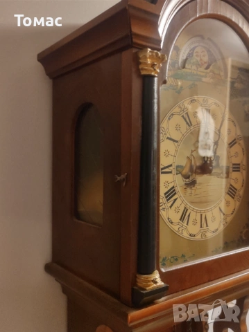 Холандски винтидж фризийски часовник, снимка 8 - Стенни часовници - 53088262