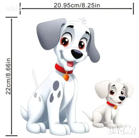 Куче кучета далматинец далматинци термо щампа апликация картинка за дреха лепенка , снимка 3 - Други - 48427732