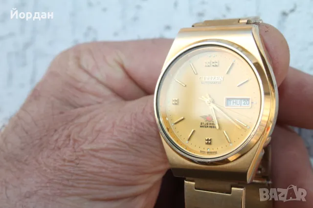 Мъжки Японски часовник ''Citizen'' автоматичен /21 камъка/, снимка 12 - Мъжки - 49596310