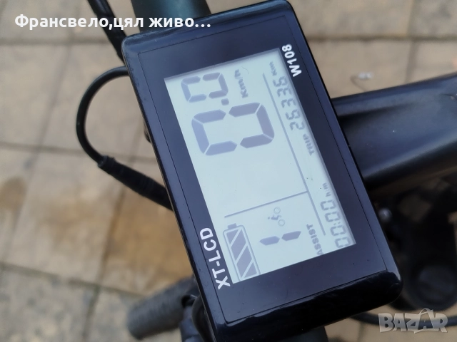 26 цола алуминиев електрически велосипед колело работи на подпомагане и ръчна газ с лек проблем бате, снимка 3 - Велосипеди - 52534628