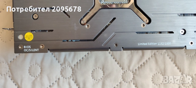 Видео карта AMD Radeon RX 7900 XTX Powercolor Red Devil, снимка 4 - Видеокарти - 53811173