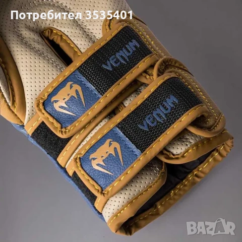ръкавици Venum Reverso размер - 14oz - цвят - Camel/Royal Blue, снимка 3 - Бокс - 53383079