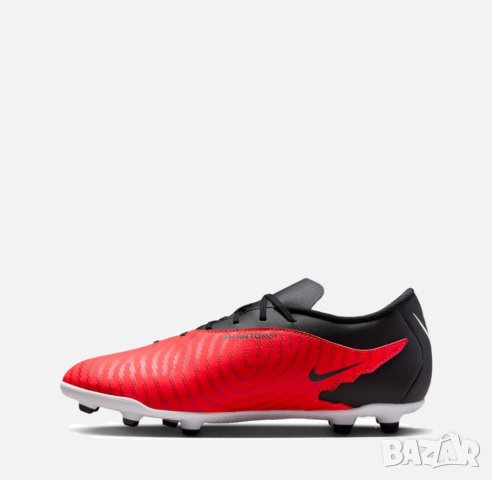 Футболни обувки калеври Nike Phantom GX Club Black/Red DD9483-600, снимка 2 - Футбол - 42371476