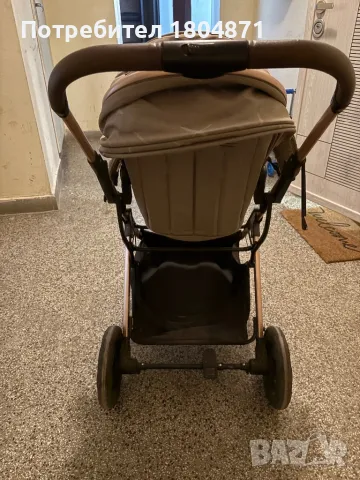 Употребявана детска количка Чиполино. С зимен кош, летен кош и бебешко столче за кола. Кошовете мога, снимка 4 - Детски колички - 49832743