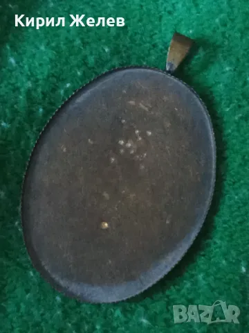 РЕТРО МЕСИНГОВ АРТ МЕДАЛЬОН за СНИМКА 10858, снимка 9 - Колиета, медальони, синджири - 30665808