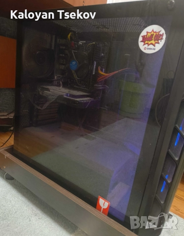 Геймърски компютър GTX 1650 4GB, i3-9100F 3.60GHz, 16GB RAM, 1TB HDD, снимка 2 - Геймърски - 52921354