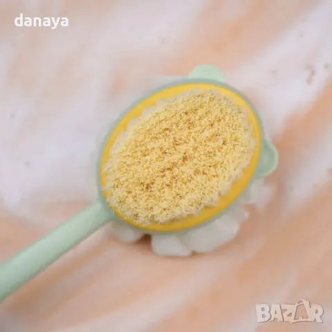 5513 Четка за душ с гъба, тривка за гръб дълга дръжка, снимка 5 - Други - 48167960