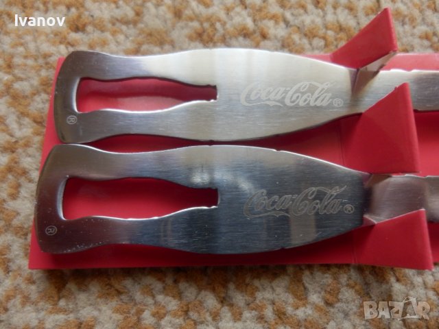 Комплект прибори Кока-Кола, снимка 3 - Колекции - 39924977