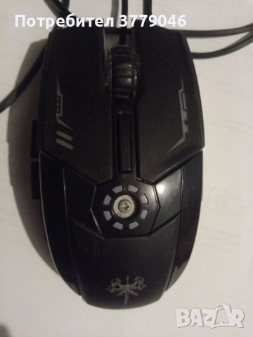 Мишка Nowmink - геймърска, кабелна USB, светеща, снимка 5 - Клавиатури и мишки - 41553543