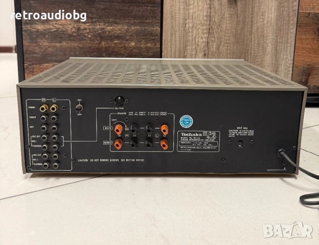 🔉Ретро стерео транзисторен усилвател TECHNICS SU-V6 - 2x70aw - 8 ома -  1980-1981 г.🔉, снимка 6 - Ресийвъри, усилватели, смесителни пултове - 52368895