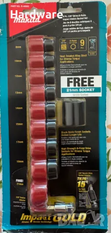 Комплект Makita Impact Gold