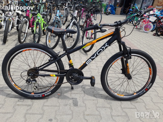 BYOX Велосипед 24" MASTER черен, снимка 11 - Велосипеди - 53848629