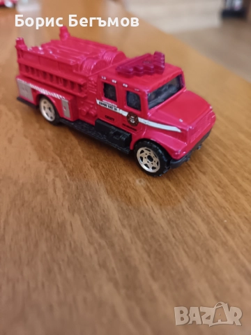 Количка-пожарна Matchbox 1998 1:100 рядка