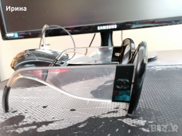 CHANEL 5265 CC ЛОГО ПЕПЕРУДА КРЪГЛИ СЛЪНЧЕВИ ОЧИЛА, снимка 3 - Слънчеви и диоптрични очила - 53353589