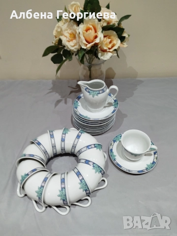 Порцеланови красоти 💐🎄🍵, снимка 10 - Сервизи - 52904290