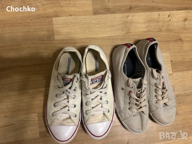 Converse и Tommy Hilfiger кецове, снимка 2 - Детски гуменки - 56202625