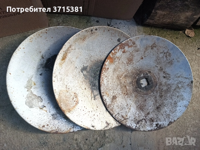 Дискове за дискова брана- 3 броя- нови, снимка 2 - Селскостопанска техника - 52109668