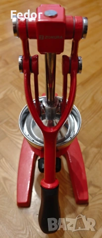 Професионална цитрус преса за нар черна Zokura Z100RD, снимка 7 - Прибори за хранене, готвене и сервиране - 53631803